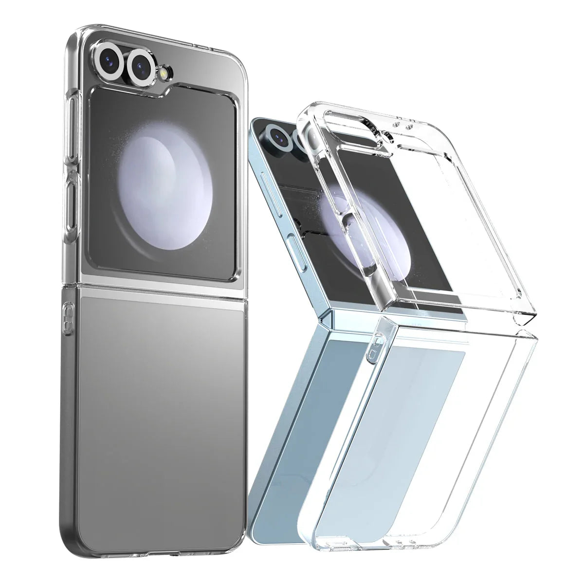 Araree Samsung Z Flip 6 Nukin Case - Clear - Tashqila Araree Samsung Z Flip 6 Nukin Case - Clear - Tashqila